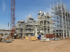 Ocelová konstrukce pro rafinerii