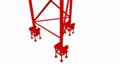 Ocelová konstrukce reklamního poutače