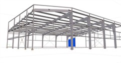 Ocelová konstrukce haly SV-Rentabil Litovel