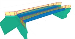 Steel structure of bridge
